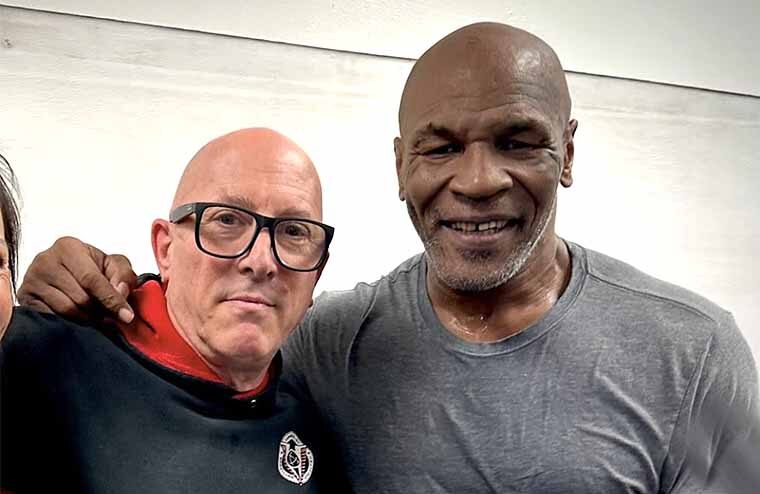 Mike Tyson Trains For Jake Paul Fight With Unlikely Partner 