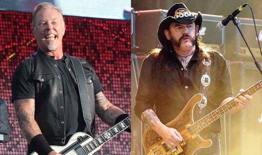 Metallica’s James Hetfield Put Lemmy’s Ashes To Use In Touching Tribute