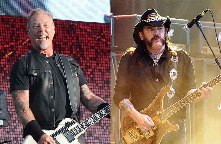 Metallica’s James Hetfield Put Lemmy’s Ashes To Use In Touching Tribute