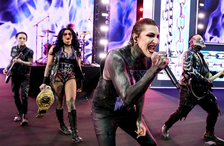 Rhea Ripley Comments On Motionless In White WrestleMania Entrance