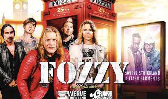 Swerve Strickland Will Share Stage With FOZZY This Summer