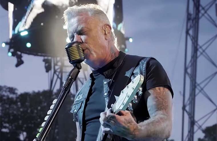 Metallica’s James Hetfield Marks Out On New Metal Band
