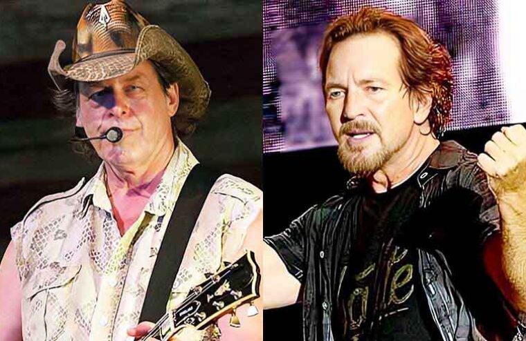 Pearl Jam Takes Jab At Ted Nugent & Classic Rocker Responds
