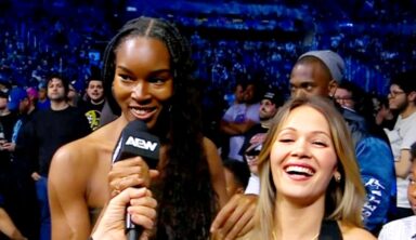 “Queen Of The Ring” Actress Responds To Fan Backlash For Her Comment During AEW Revolution