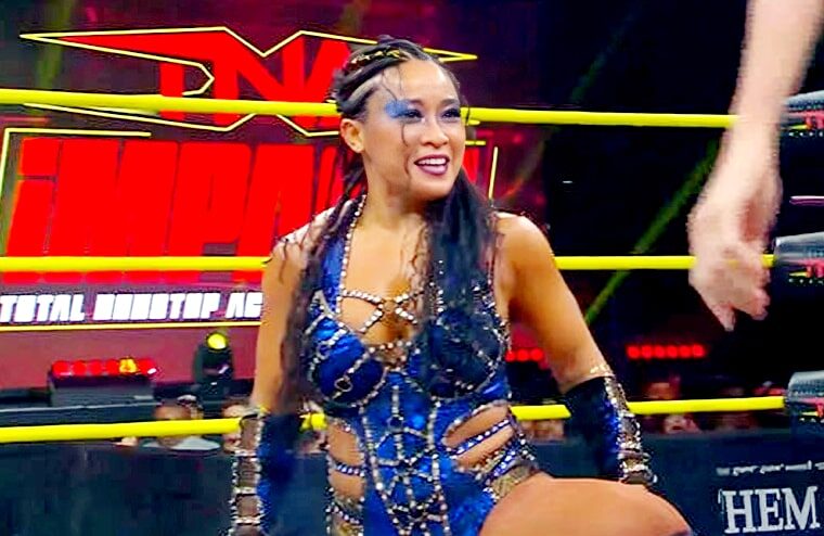 TNA Wrestler Lei Ying Lee Proves She’s Ready For Bikini Season