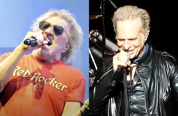 David Lee Roth Mocks Sammy Hagar In Stage Rant
