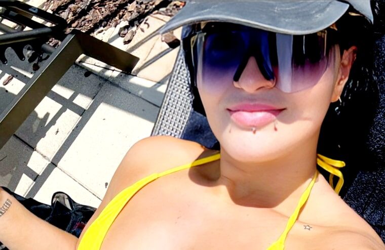 TNA’s Steph De Lander Bravely Shows Off Her Scars & Stretch Marks In Barely-There Bikini