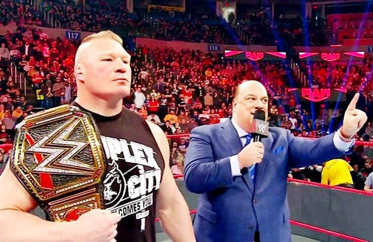 Paul Heyman Addresses People Trying To Cancel Brock Lesnar