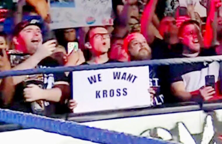 How WWE Reacted To “We Want Kross” Signs During Raw