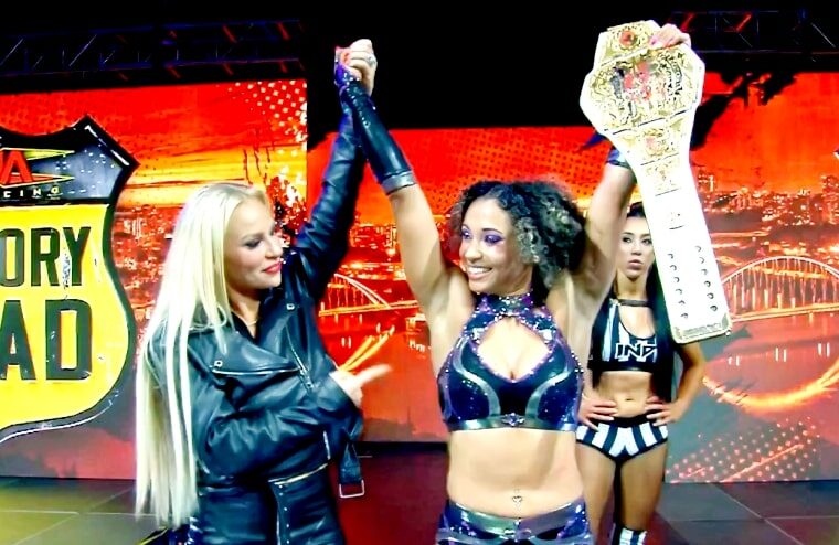 New TNA Knockouts Champion Crowned After Ash By Elegance Vacated The Title