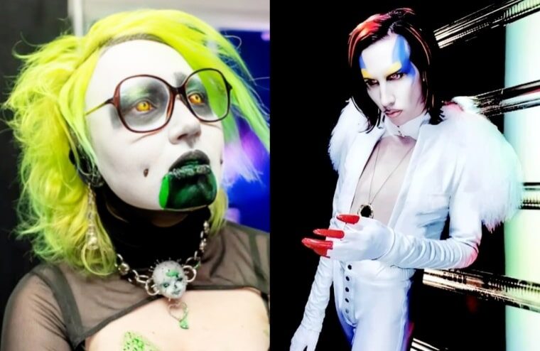 Former AEW Wrestler Wows Fans With Marilyn Manson-Inspired Photo Drop