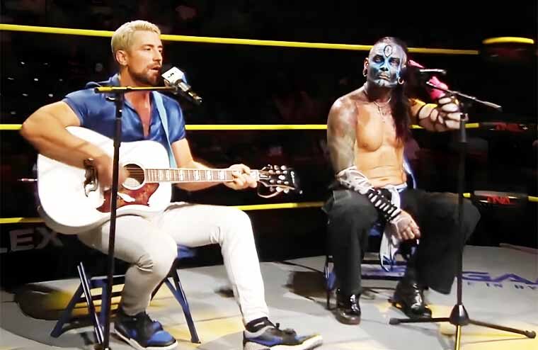 Joe Hendry & Jeff Hardy Surprise Fans With Acoustic Performance Of Alt-Rock Classic