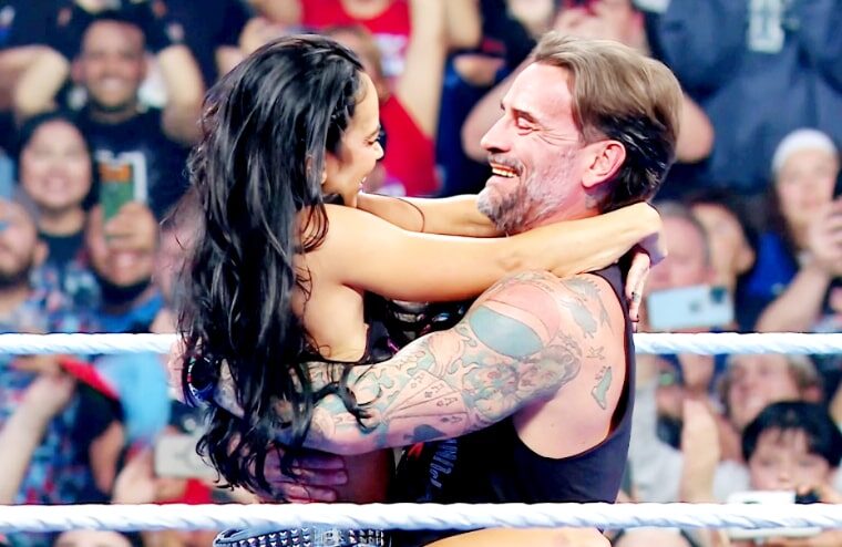 Fans Say CM Punk & AJ Lee Won The Night With Their Halloween Outfits