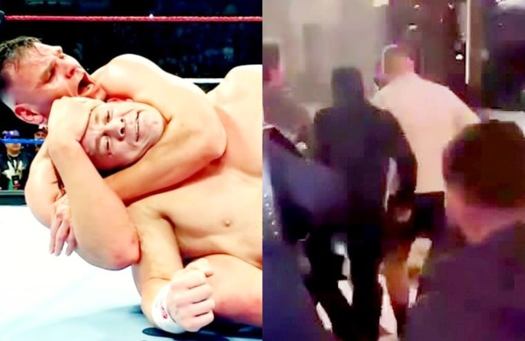 Fan-Filmed Footage Shows Angry Mob Shouting Obscenities At Gunther As He Leaves Arena