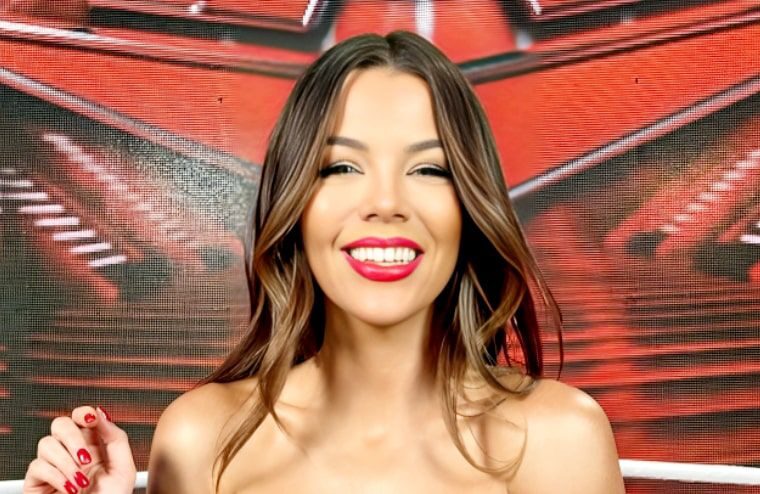 WWE’s Jackie Redmond Stuns in Jaw-Dropping Dress At Maxxine Dupri’s Wedding