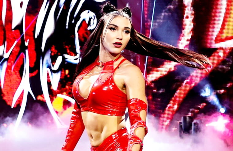 Former NXT Wrestler Jazmyn Nyx Turns Up The Heat With Scantily Clad Photo Drop