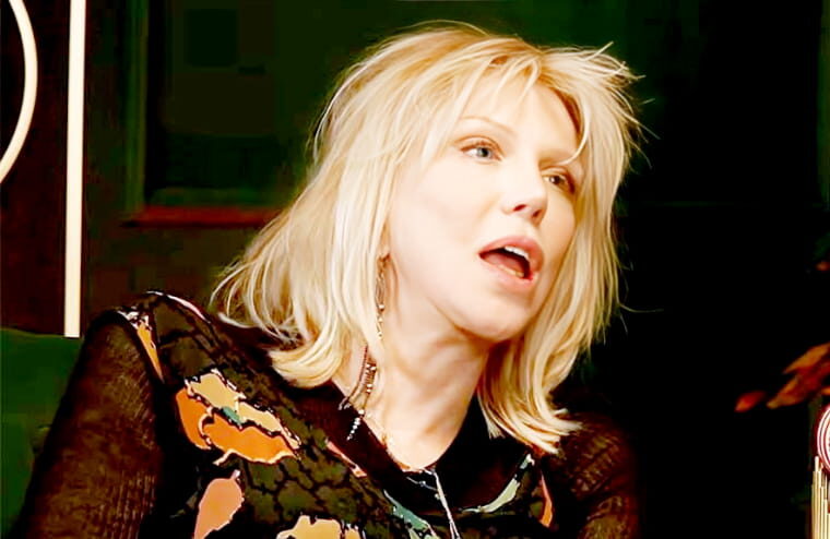 Courtney Love Poses Challenge To Dave Grohl