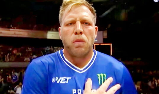 Jake Hager’s Brutal Power Slap KO Wows Fans (w/Video)