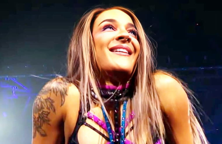 Former WWE Wrestler Dakota Kai’s Fiery New Look Has Fans Buzzing
