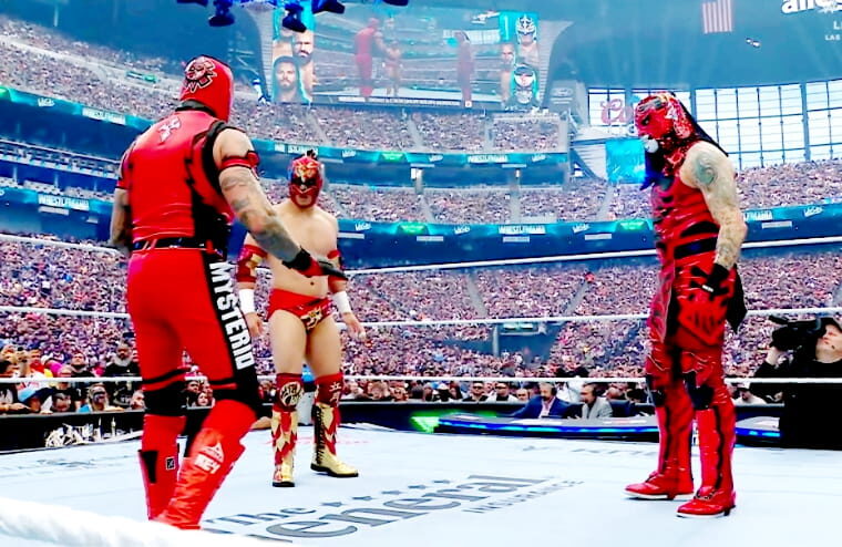 Fans Miss Dragon Lee’s Epic Wings WrestleMania 42 Outfit Due To “Jobber Entrance” (w/Photo)