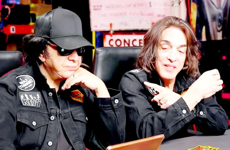 Gene Simmons & Paul Stanley Share Update On New KISS Material