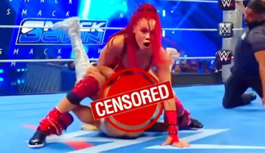 Charlotte Flair Acknowledges Her Bottom Being Exposed During SmackDown