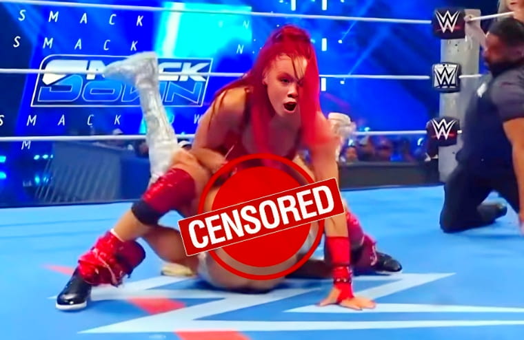 Charlotte Flair Acknowledges Her Bottom Being Exposed During SmackDown