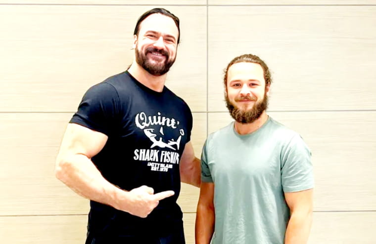 Jack Perry Reveals Who Snapped His Viral Airport Photo With Drew McIntyre