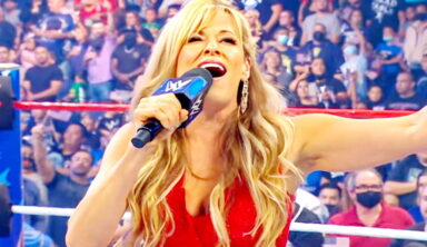 Lilian Garcia Stuns In Patriotic Red, White & Blue Bikini