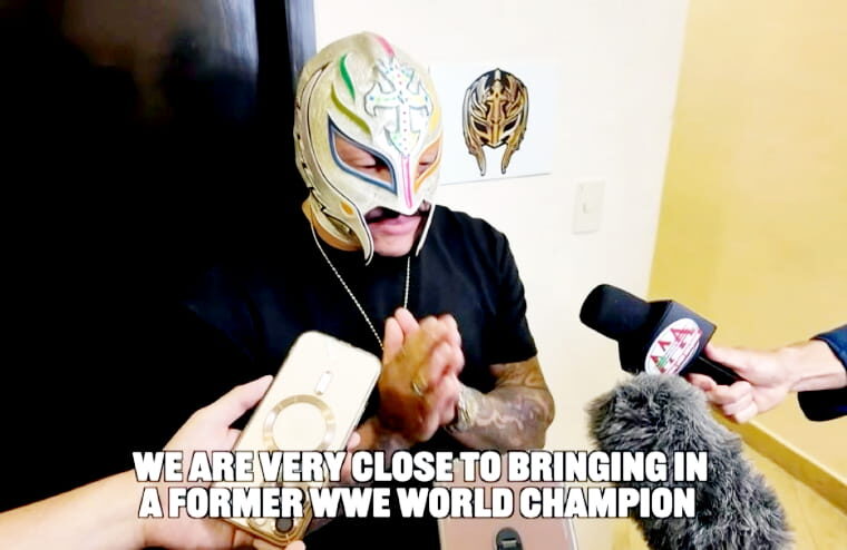 Spoiler On “Former WWE World Champion” Rey Mysterio Teased For AAA Appearance